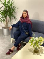 شومیز مخمل کبریتی راکی RAKI - Image 2