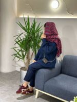 شومیز مخمل کبریتی راکی RAKI - Image 3